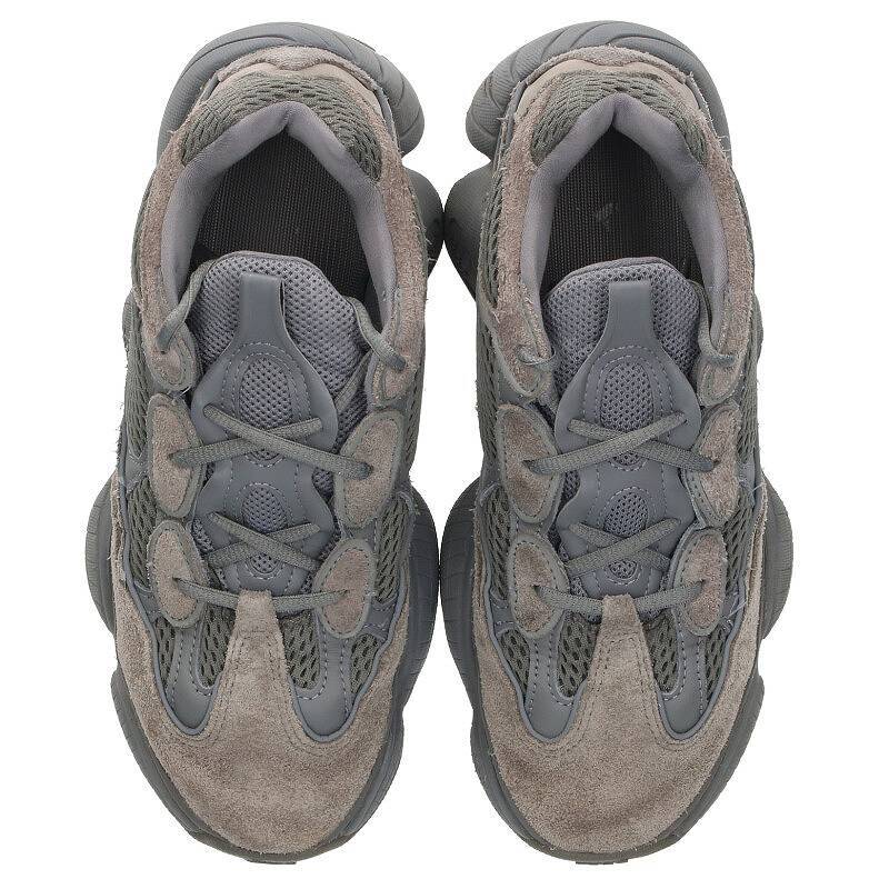 アディダス カニエウエスト adidas Kanye West YEEZY 500 GRANITE サイズ:25cm 【GW6373イージー500グラナイトスニーカー 中古 BS99_画像4