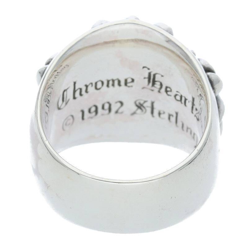 クロムハーツ Chrome Hearts KEEPER/キーパー サイズ:20号 シルバーリング 中古 SS07_画像2