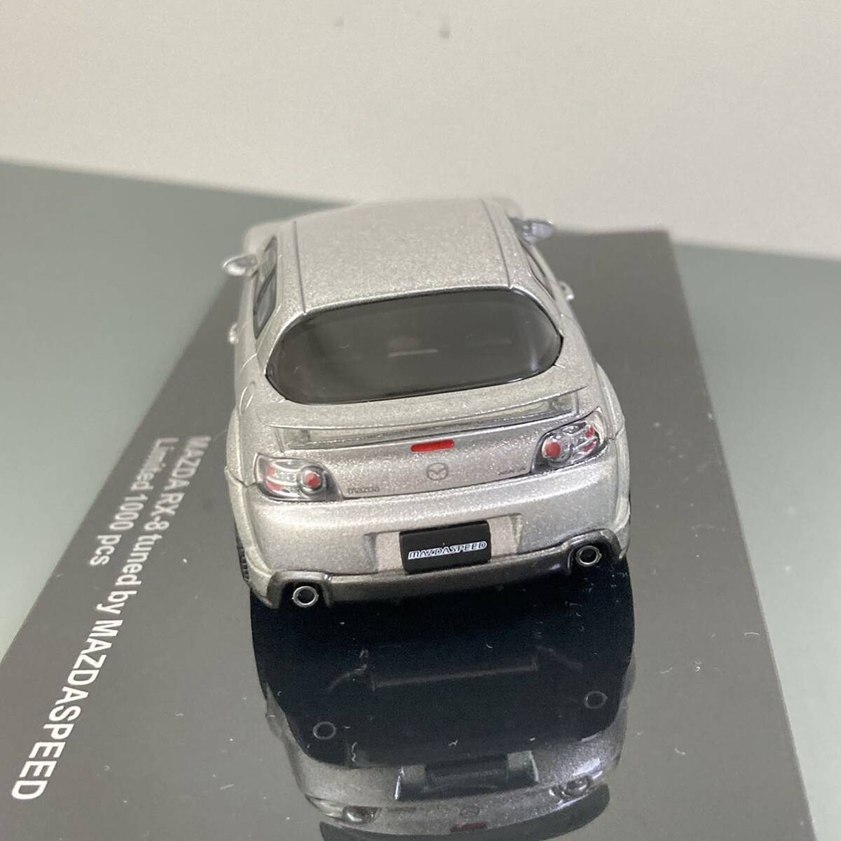  AUTOart 1/43 MAZDA RX-8 tuned by MAZDASPEED オートアート マツダ マツダスピード シルバー 銀の画像3