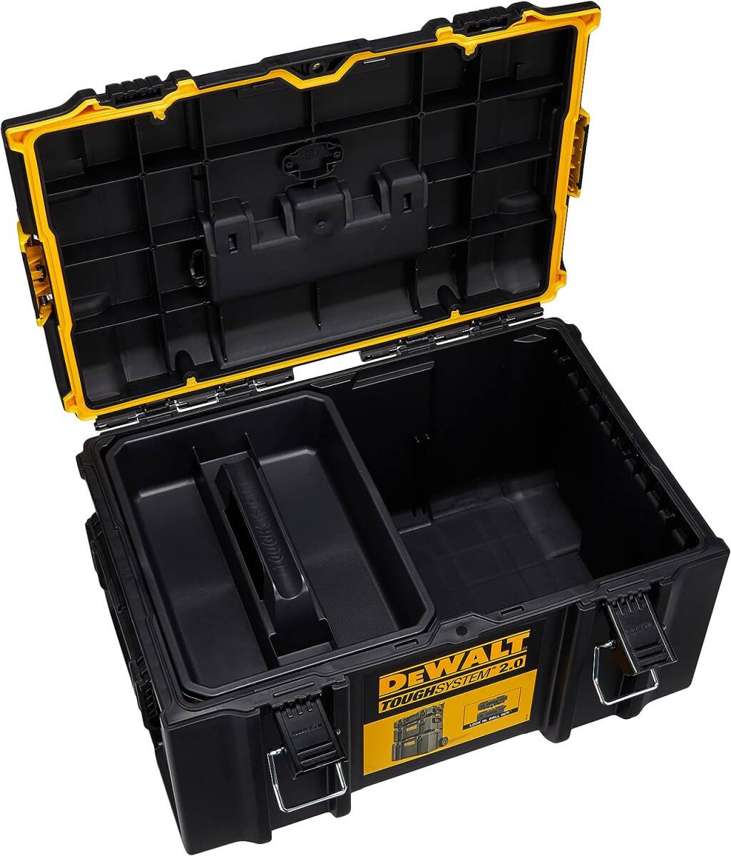  ◆ デウォルト(DeWALT) タフシステム2.0 システム ◆収納BOX Mサイズ 工具箱 ◆ DS300 積み重ね収納 DWST83294-1の画像6