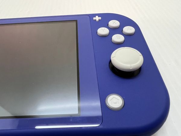 SD513-240420-048【中古】任天堂 SWITCH Lite スイッチ ライト ブルー 本体 箱、説明書欠品 動作確認済み 初期化済みの画像4