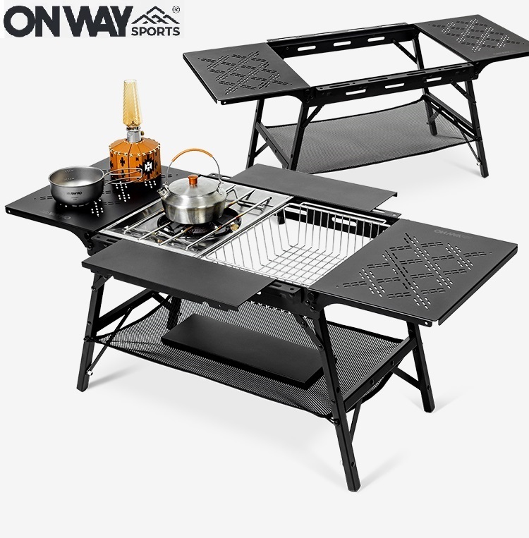  third generation ONWAY IGT table aluminium IGT low table flat bar na- table OW-5643-PLUS igt outdoor table b rack case attaching 3