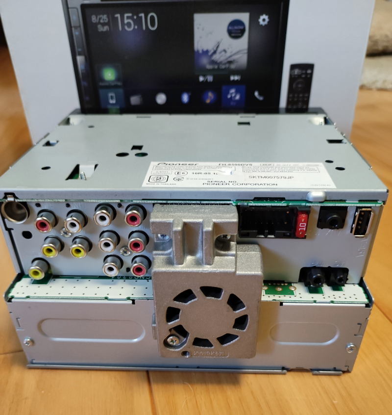  снят передний рабочее состояние подтверждено Pioneer Pioneer дисплей аудио FH-8500DVS 6.8 дюймовый 2DIN Carozzeria прекрасный товар коробка руководство пользователя есть 