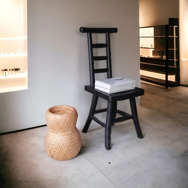 Primitive Solid Chair /#柏木工 #シラカワ 天然木 無垢 民藝 スツール チェア ジャパニーズモダン ヴィンテージ アンティーク ジラルド_画像2