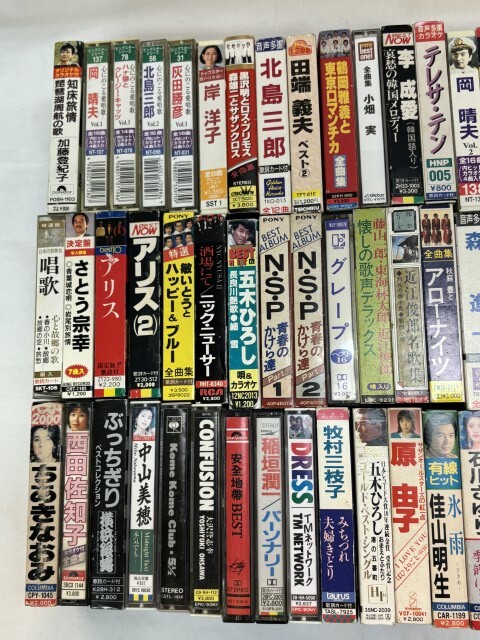 カセットテープ 演歌 歌謡曲 ポップス 他 まとめて 現状品の画像2