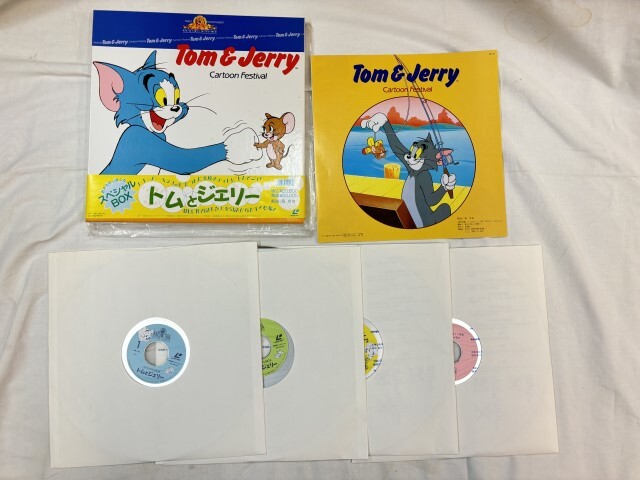 トムとジェリー Tom ＆ Jerry Cartoon Festival 3点 レーザーディスクの画像2