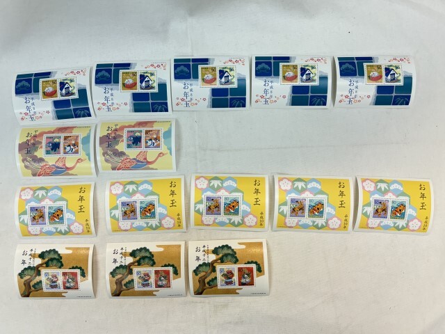 切手 お年玉 平成4.5.6.7.8.9.10.12.13.15.16.17年 額面6510円 の画像3