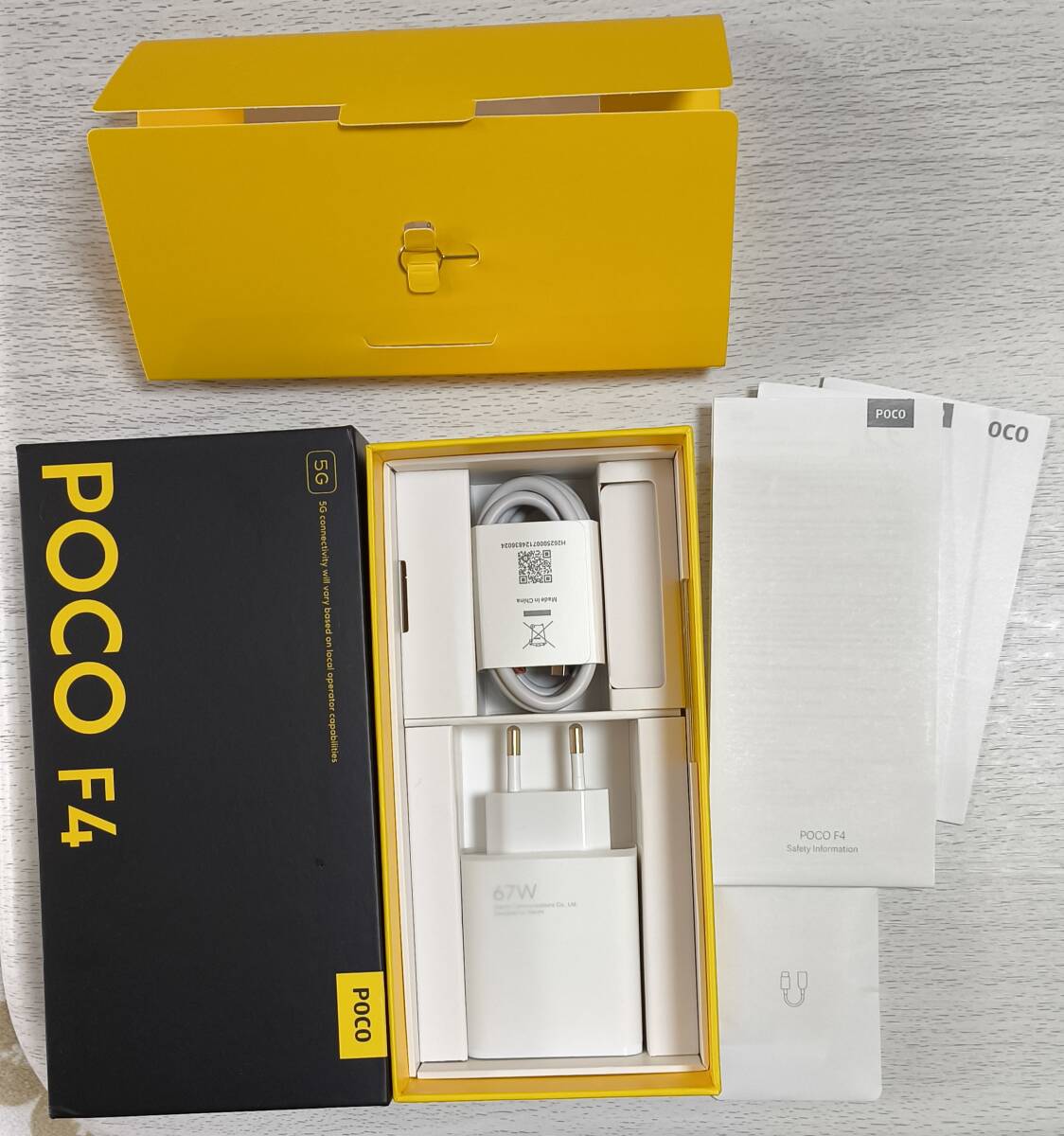 Poco F4 8GB/128GB グリーン グローバル版 中古 Xiaomi シャオミ_画像3