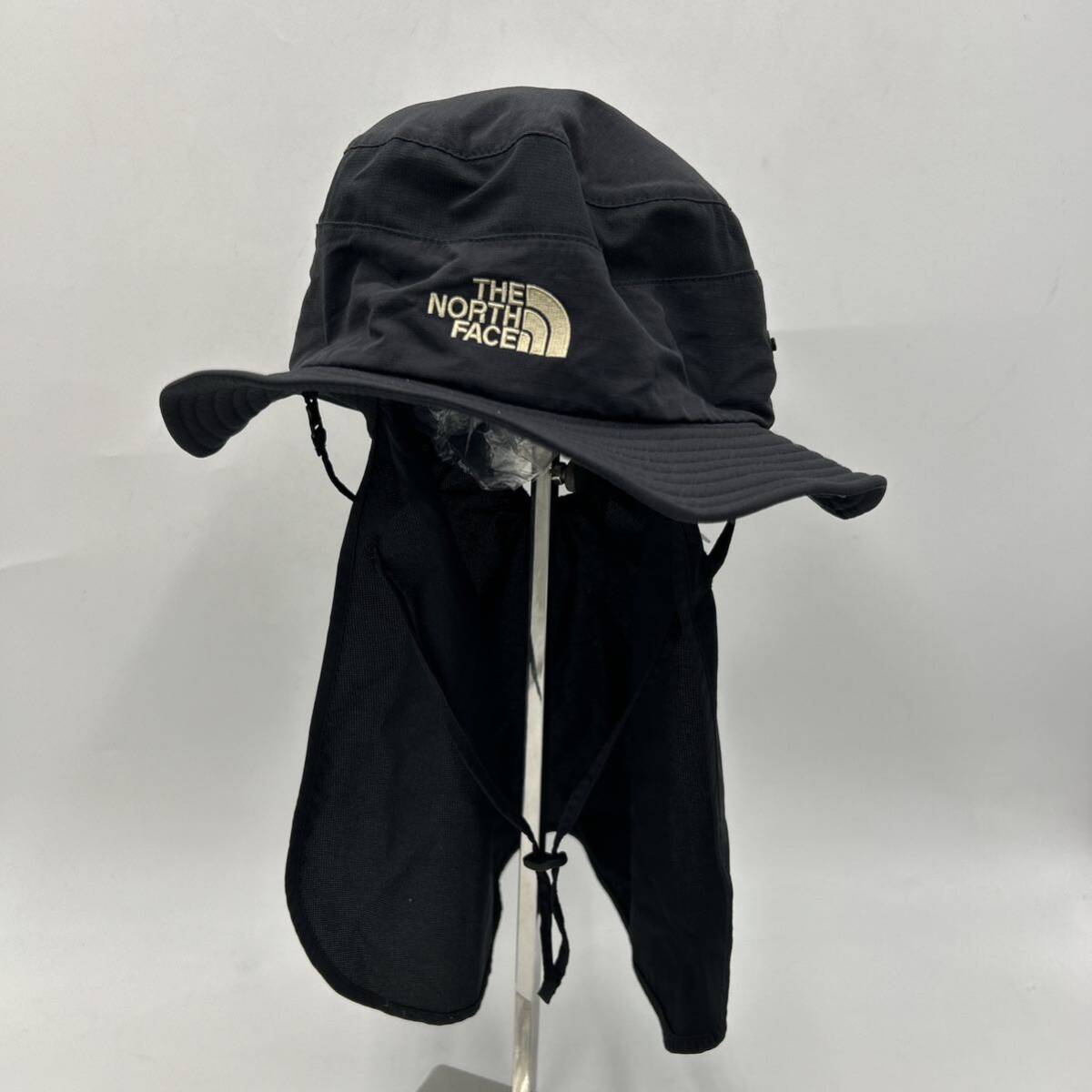 ■ アウトドア '人気モデル' THE NORTH FACE ノースフェイス 帽子 タレ付き SUNSHIELD HAT サンシールドハット ユニセックス sizeL NN02103の画像2