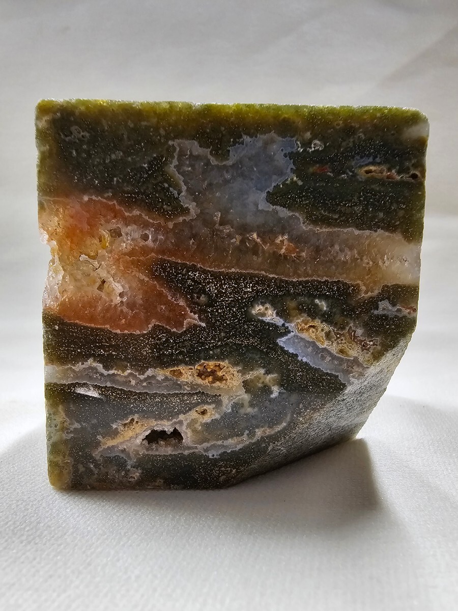 S-112 天然石 キューブ オーシャンジャスパー 5.5×5.5×5.5cm 401.2g_画像9