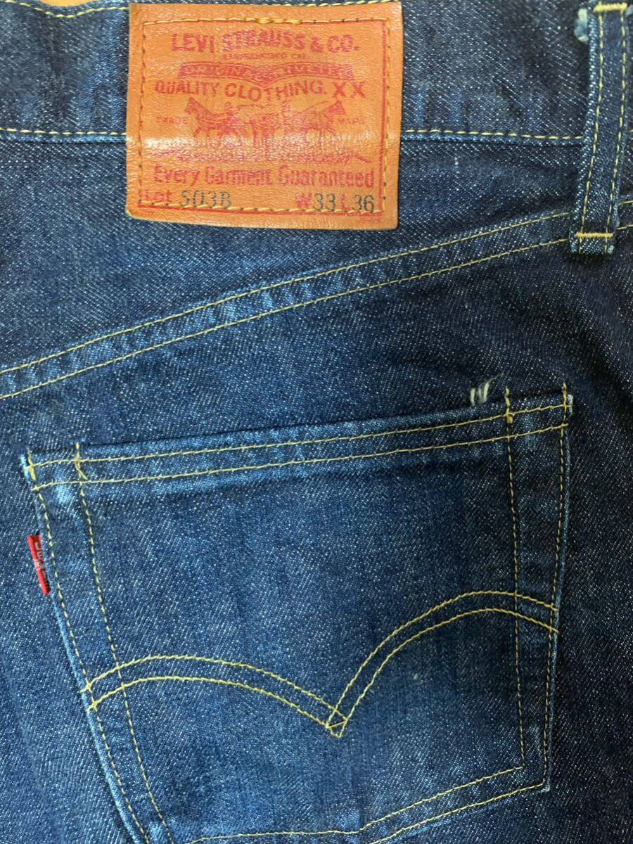 Levi's503Bxx 503B赤みみセルビッチの画像3