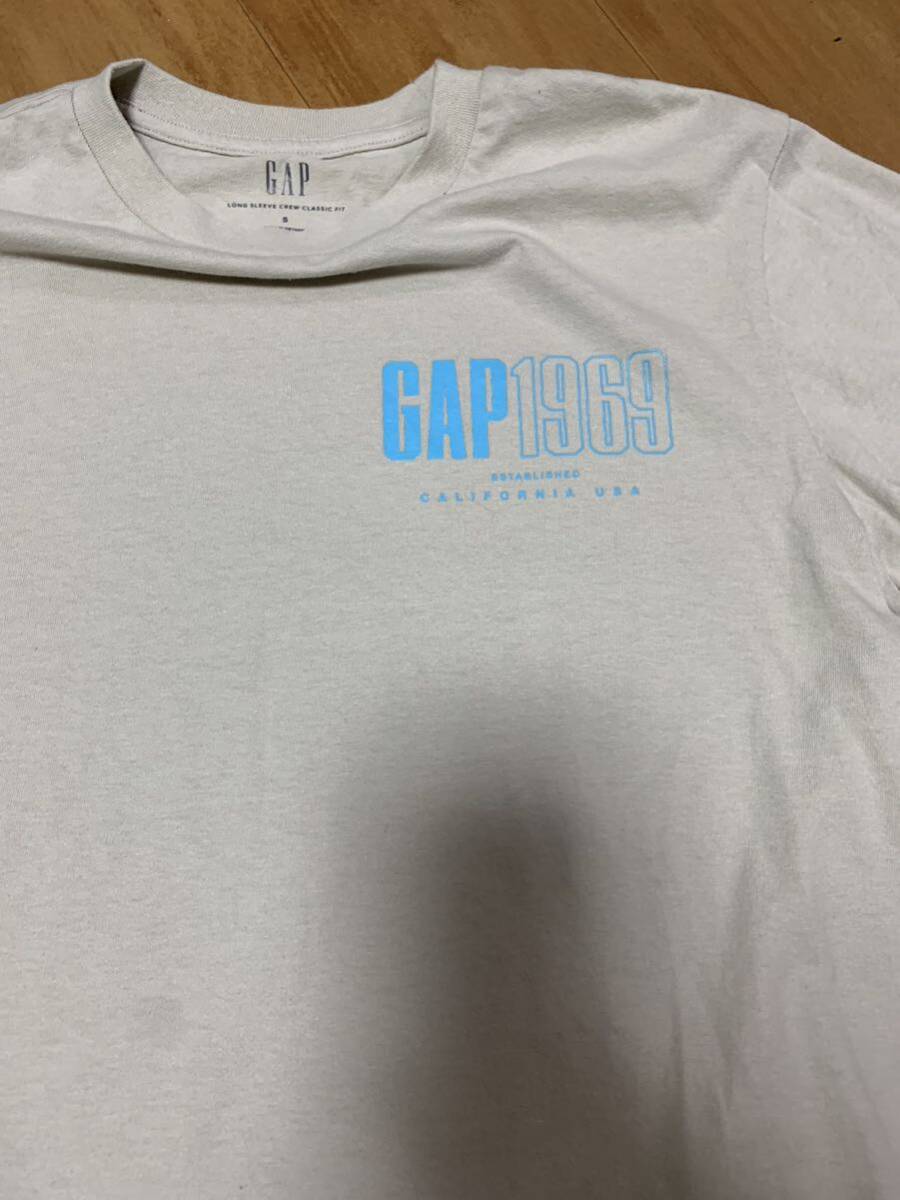 GAP1969プリント長袖Tシャツ_画像6