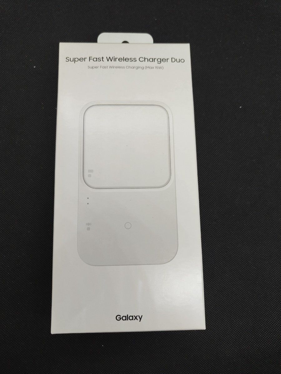 【新品未使用】Galaxy Super Fast Wireless Charger Duo 