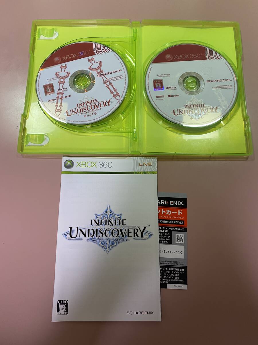 Xbox360★インフィニット アンディスカバリー★used☆Infinite Undiscovery ☆import Japan_画像2