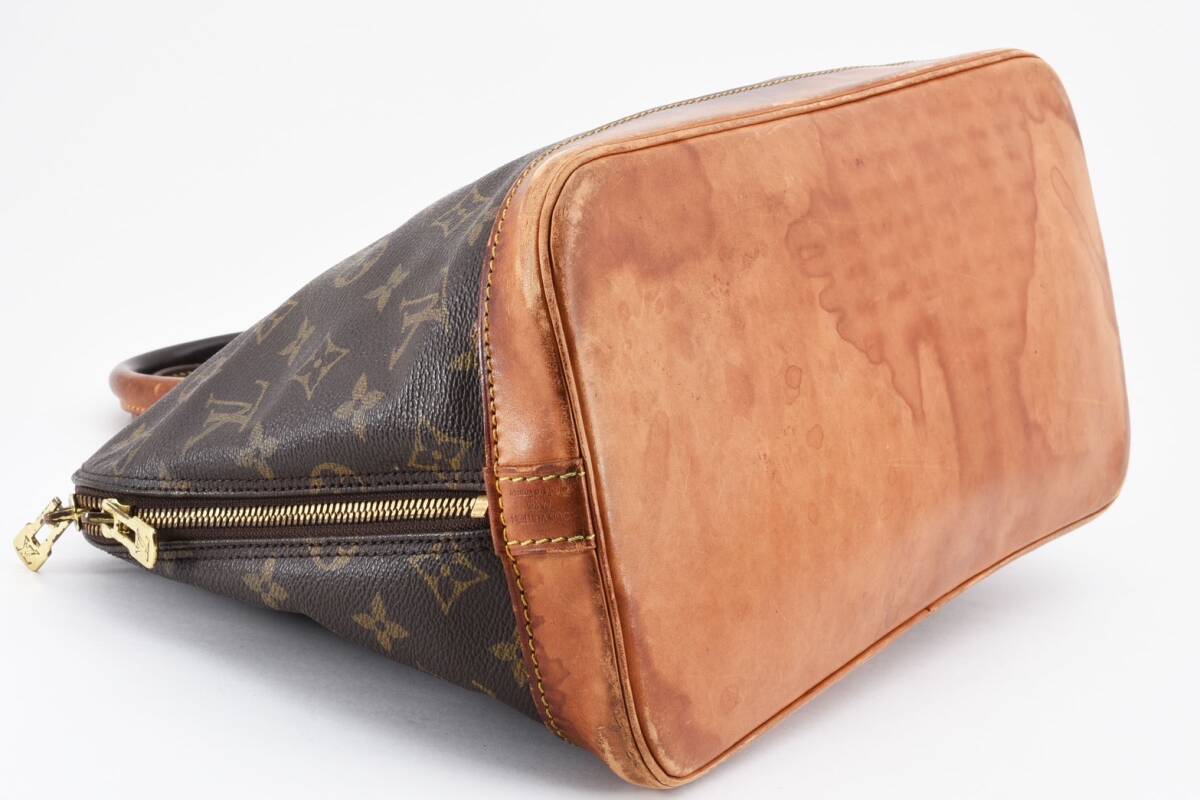 1円〜 美品 LOUIS VUITTON ルイヴィトン モノグラム アルマ M51130 トート ハンド バッグ 手提げ ドーム型 レディース_画像6