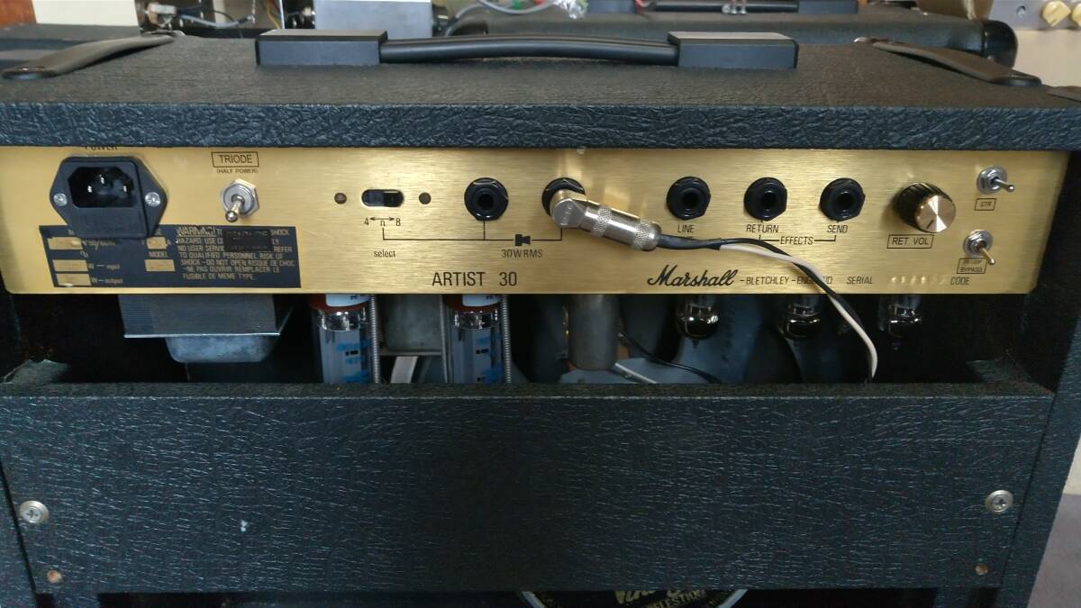 ★★★ ハイゲイン改造済 Marshall Artist 4203 ★★★ Soldano SLO Marshall Bogner Friedmanの画像4