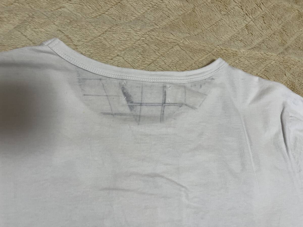 Martin Margiela マルタンマルジェラ 転写 Tシャツ 白 M_画像4