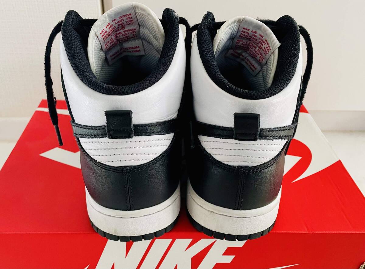 NIKE DUNK HIGH "BLACK AND WHITE" US9 27㎝_画像3