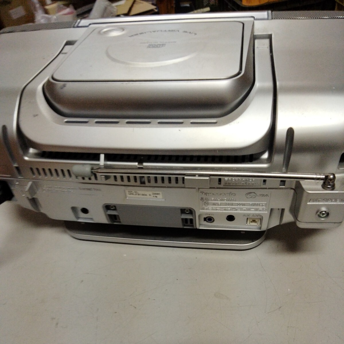 Panasonic パーソナルMDシステム　CD MD テープ　プレーヤー　RX-MDX81 美品　動作確認　現状品_画像10