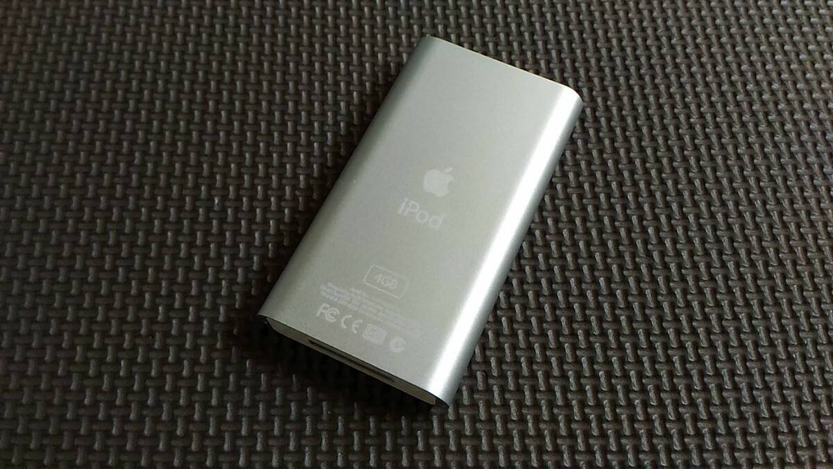 iPod mini A1051 4GB シルバー ジャンク 送込み即決_画像2