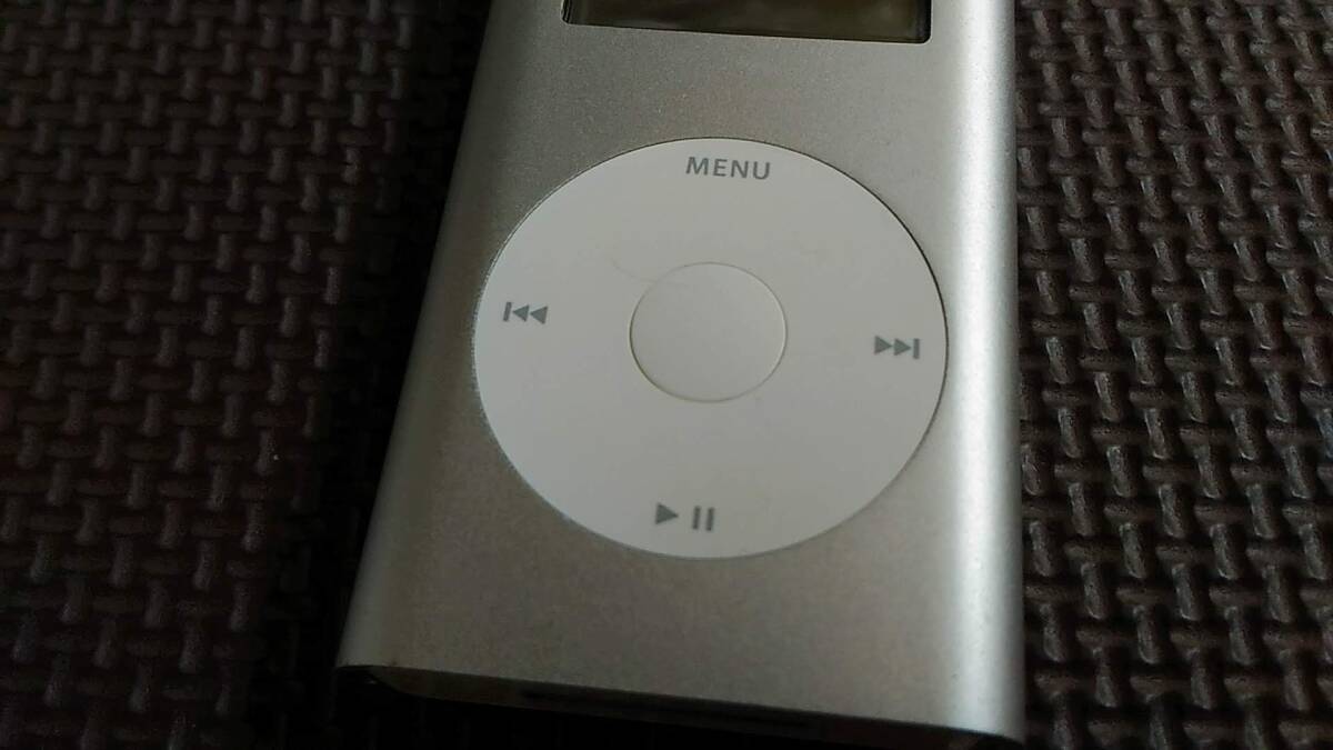 iPod mini A1051 4GB シルバー ジャンク 送込み即決_画像4