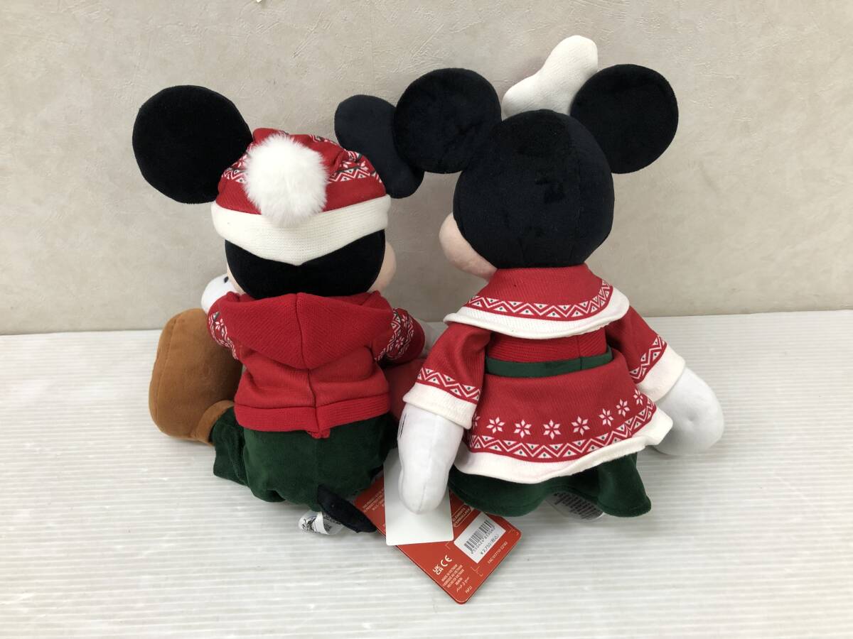 ディズニー ミッキー ミニー ホリデー ぬいぐるみ ディズニークリスマス2022 タグ付き 中古品 sygdis073845_画像3