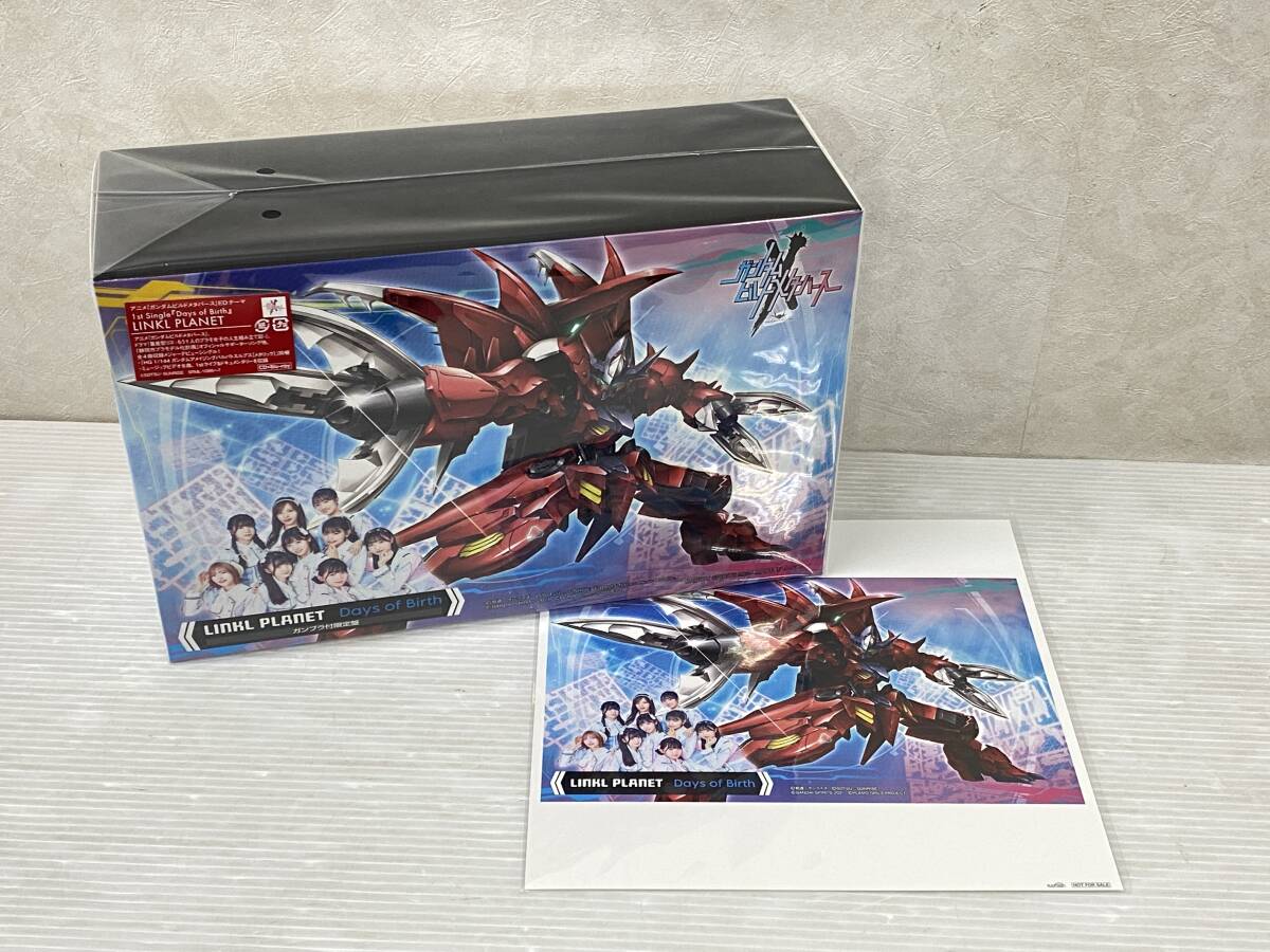 LINKL PLANE Days of Birth ガンプラ付限定盤 メガジャケ付 Amazon.co.jp限定 ガンダムビルドメタバース [CD+Blu-ray] syacd074381_画像1