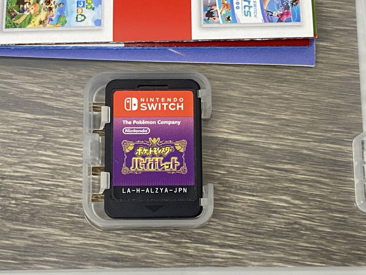 ポケットモンスター スカーレット バイオレット 2本セット [Nintendo Switch] ポケモン 中古品 sysw074385
