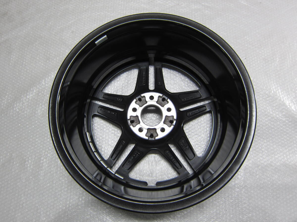 ☆メルセデス ベンツ W205 Cクラス AMG 純正 18 x 7.5J +44 ハブ径66.5mm PCD112 x 5H A2054019500 ET44 7.5Jx18H2-N 1本 交換用 中古☆_画像2