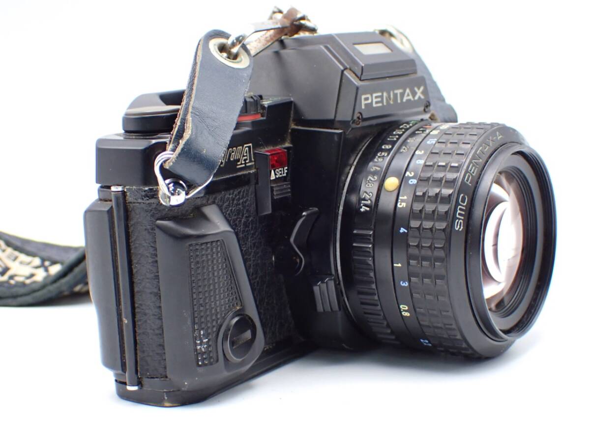 PENTAX ペンタックス ProgramA プログラムA フィルムカメラ シャッター不動 ブラックカラー/A0325-800/23_画像4