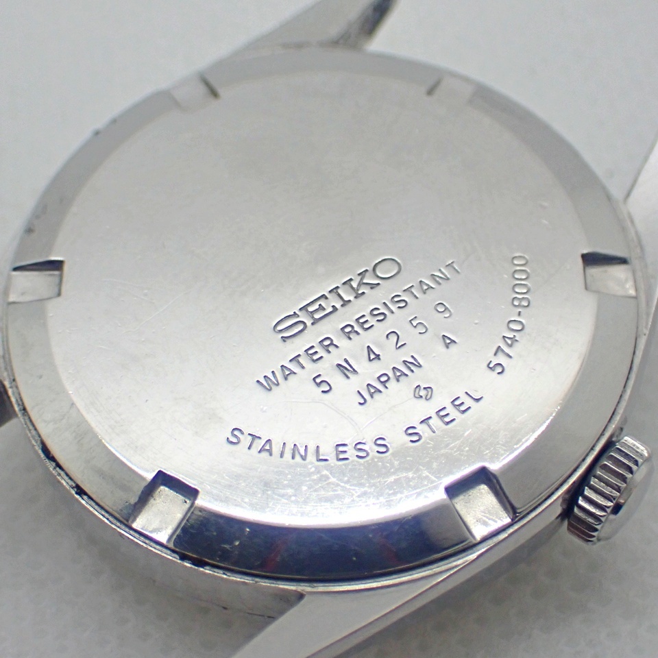 1円～★SEIKO セイコー ロードマーベル 36000 手巻き 5740-8000 シルバー文字盤 メンズ腕時計 フェイスのみ/62668-21の画像8