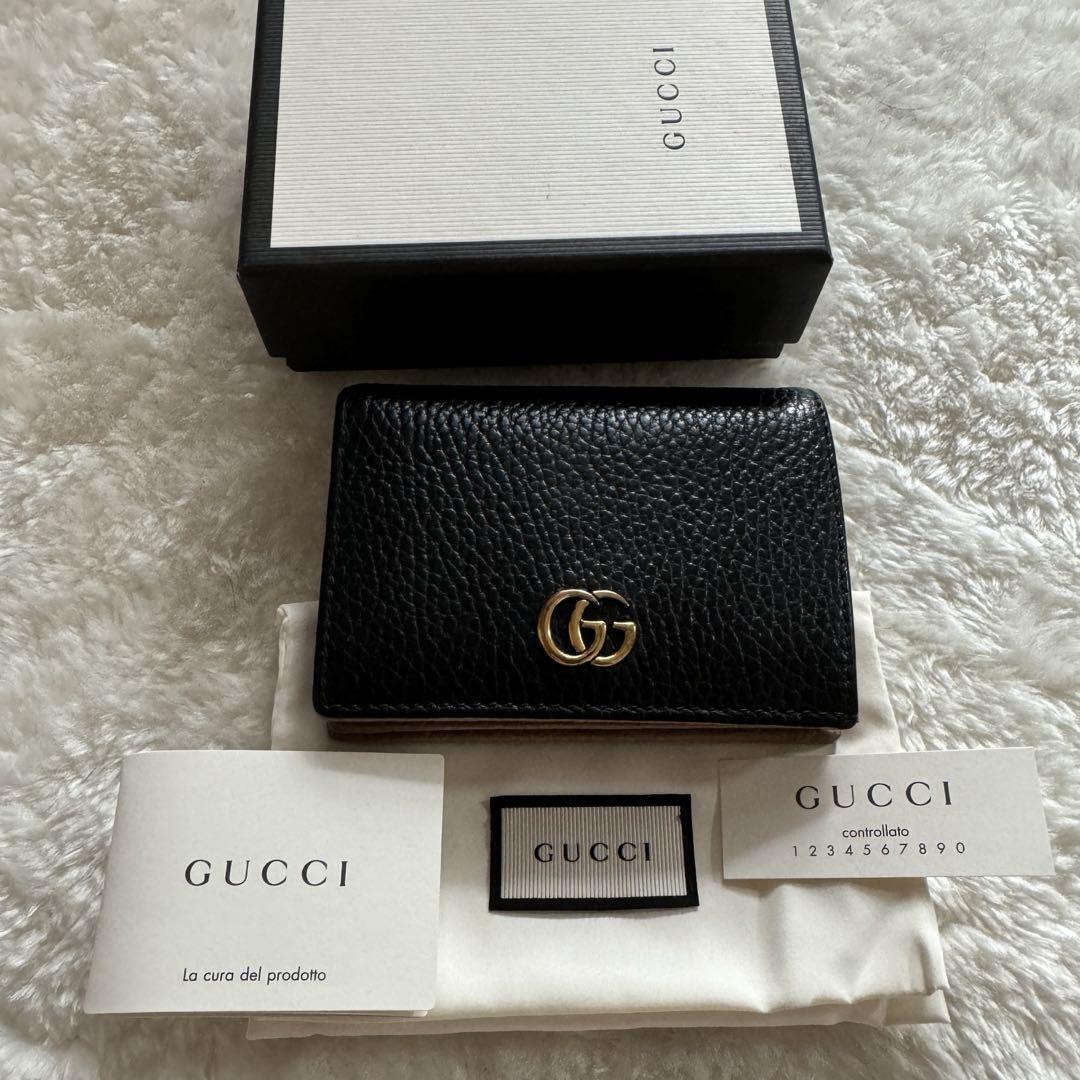 【美品】 141 GUCCI グッチ 2つ折り 財布 コンパクト_画像1