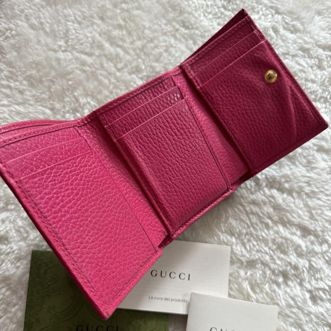 【限定価格】 135 GUCCI グッチ 3つ折り 財布