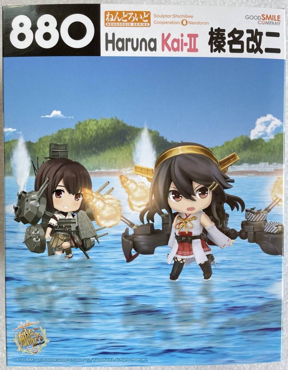 【新品・未開封・特典付】 ねんどろいど 880 艦隊これくしょん -艦これ- 榛名改二 フィギュア グッドスマイルカンパニー_画像1