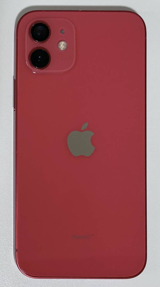 Apple iPhone 12　128GB　(PRODUCT) RED　SIMロックなし_画像2