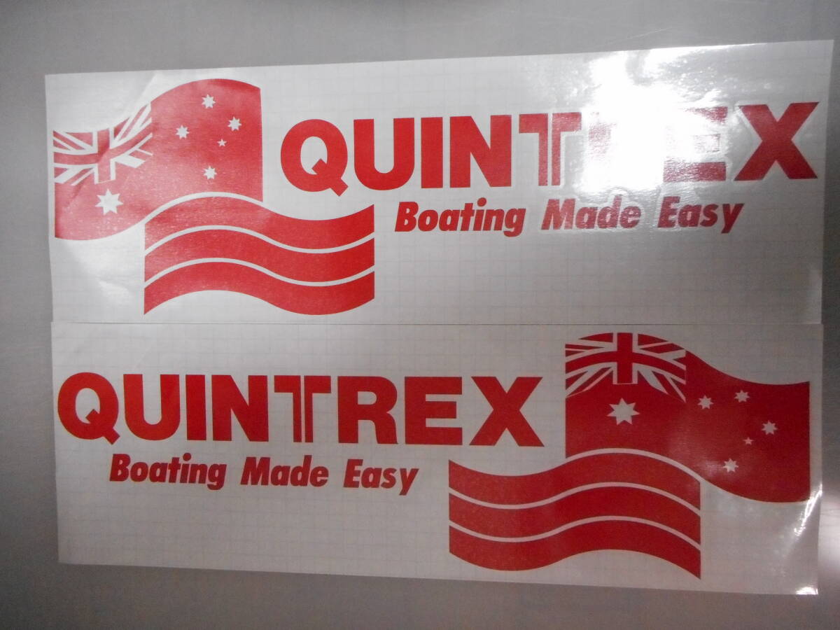 送料込 QUINTREX クイントレックス 左右セット 506ｍｍ ステッカー デカール 耐候６年 40色 Explorer エクスプローラーの画像10