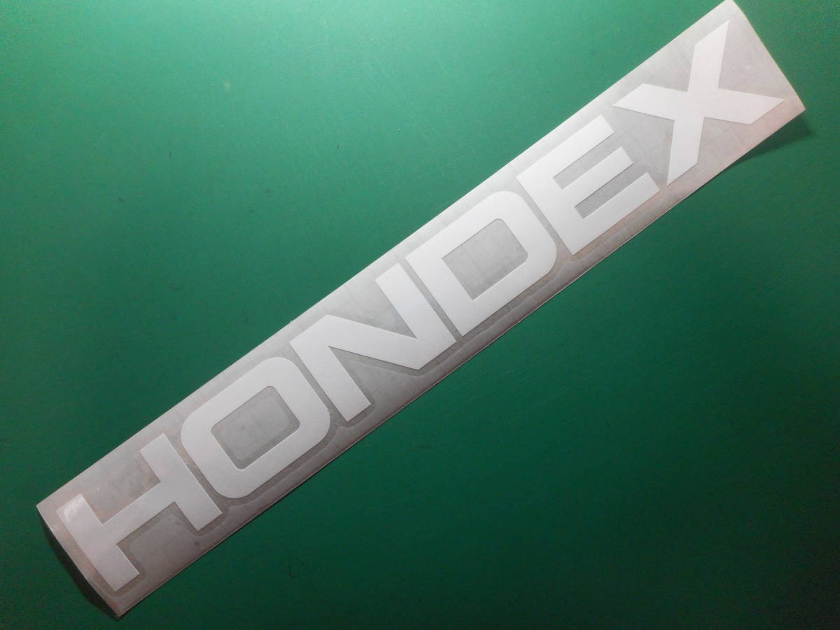 HONDEX ホンデックス　ステッカー 横280ｍｍ 白 色サイズ限定 1枚 ハイグレード耐候６年 _画像1