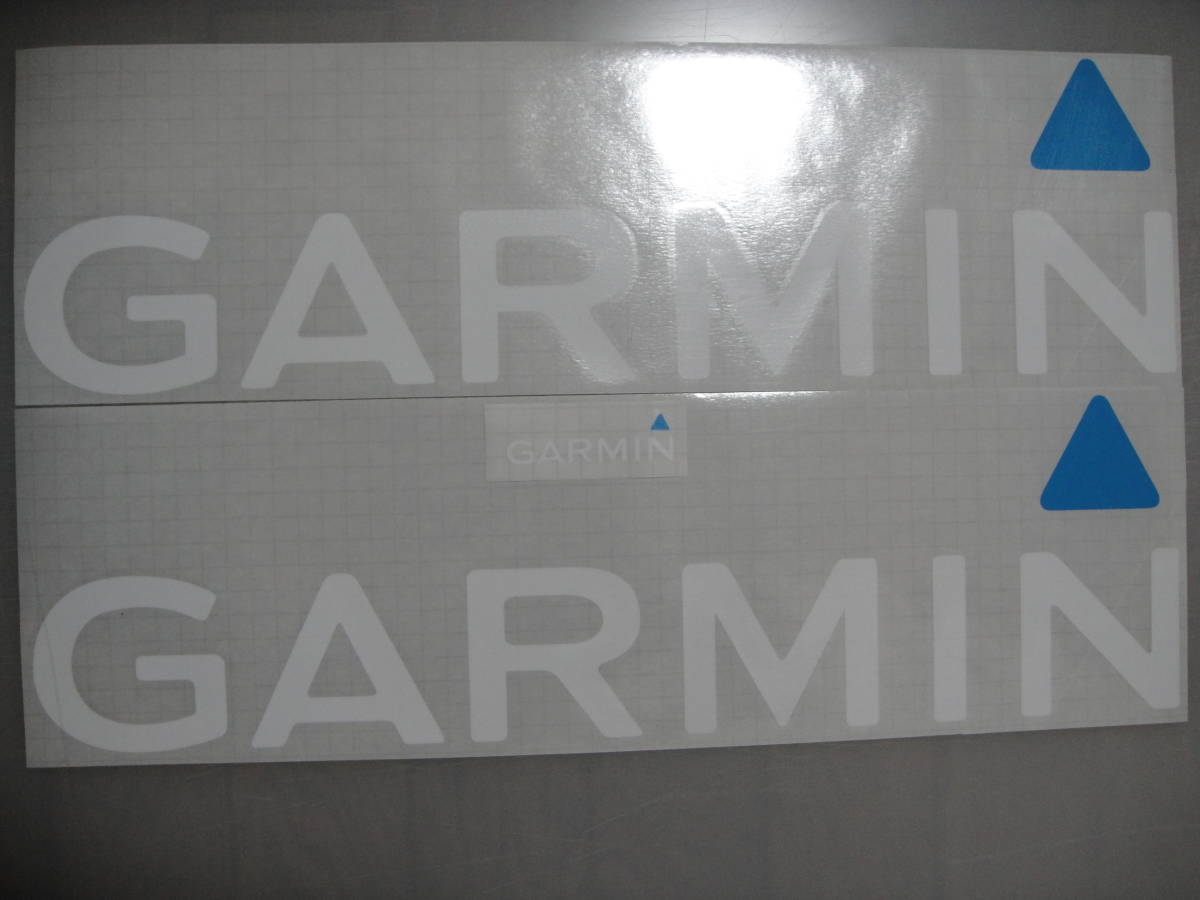 GARMIN 200mm 色限定　ステッカー　エンブレム　デカール　ガーミン　ガーミンどうでしょう ハイグレード耐候６年 　CTS011_スカイブルー