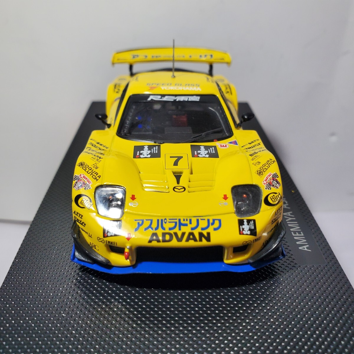 EBBRO 1/43 「JGTC 2004 AMEMIYA ASPARA DRINK RX7」雨宮 アスパラドリンク ロータリーエンジン 新品未使用 195_画像5