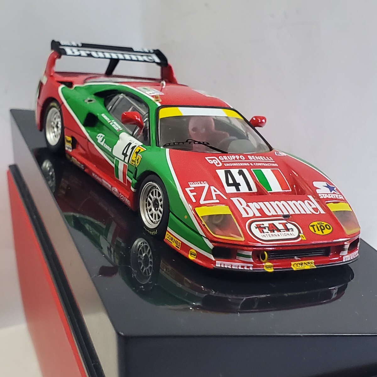 IXO イクソ 1/43 赤箱「Ferrari F40 LM #41 Le・Mans 1995」フェラーリ ル・マン 新品未使用 289_画像3