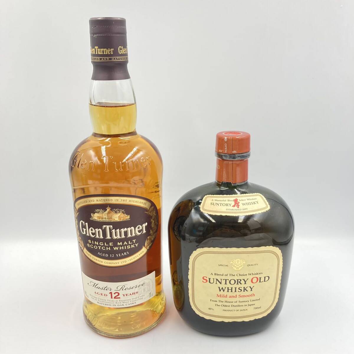 4.12 AK-B2772★未開栓 ウイスキー 2本まとめ（Glen Turner.OLD）★クール便不可/容量 700ml/アルコール分 40%/ウイスキー/CI0 DC7_画像1