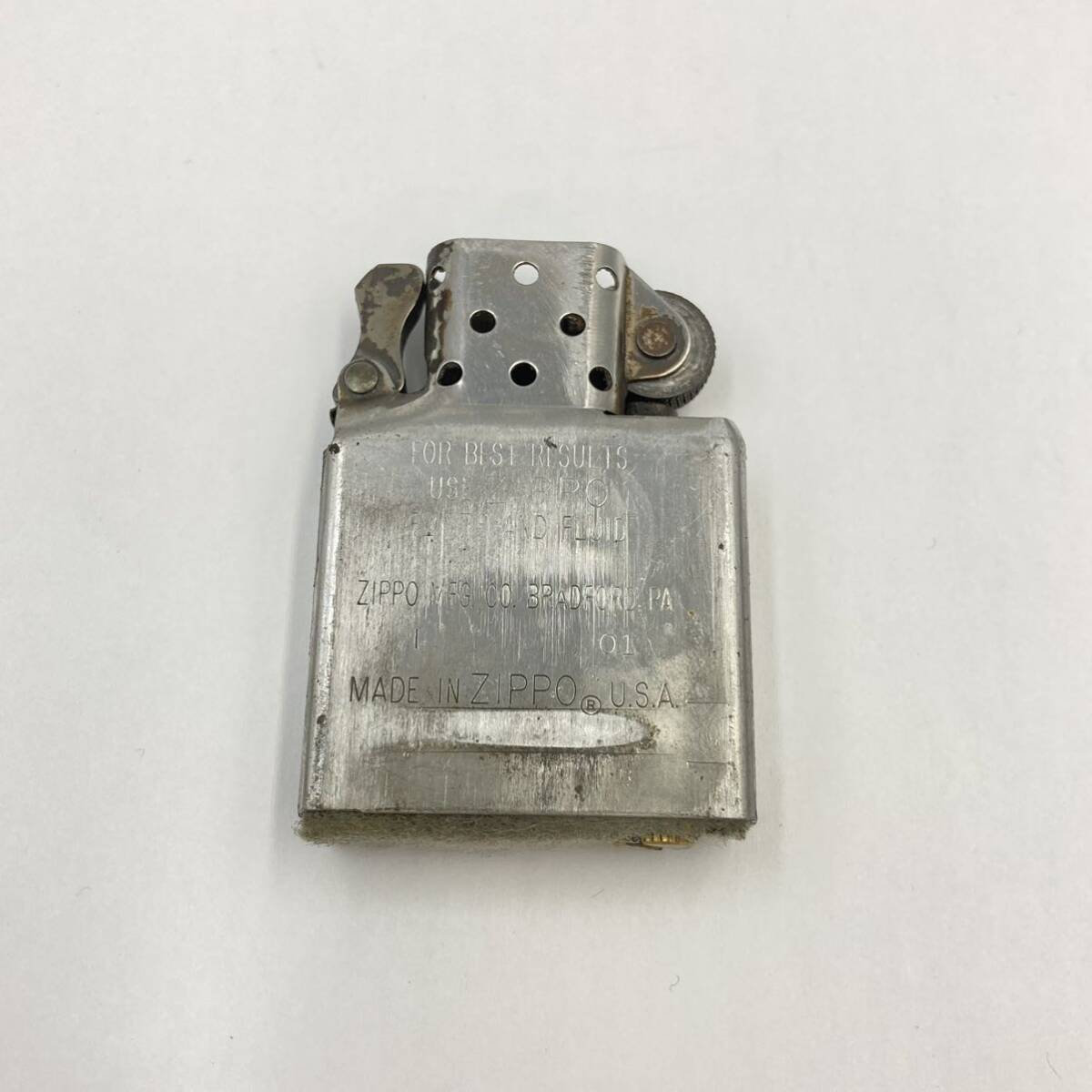 4.23NO-E1452★ZIPPO オイルライター★STERLING スターリングシルバー 2001年製 ジッポ ジッポー 喫煙具 lighter DF0/EA1の画像7