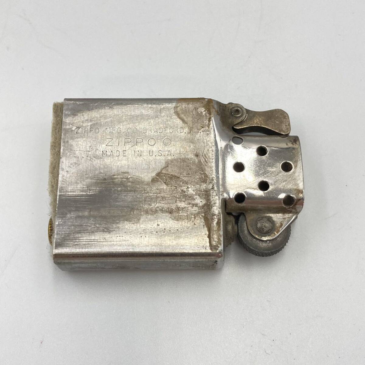 4.24KT-E1459★ZIPPO STERLING オイルライター★スターリング ジッポー ジッポ シルバー silver 喫煙具 lighter DA0/DE0_画像6