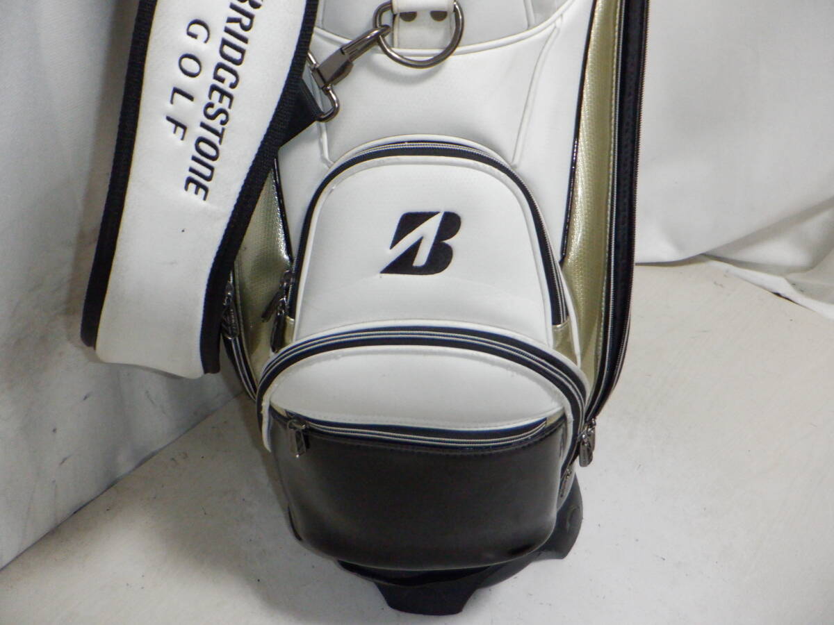  BRIDGESTONE GOLF TOUR-B 9.0型★中古★アスリートスタッフモデル (WHxBKxGOLD)_画像4