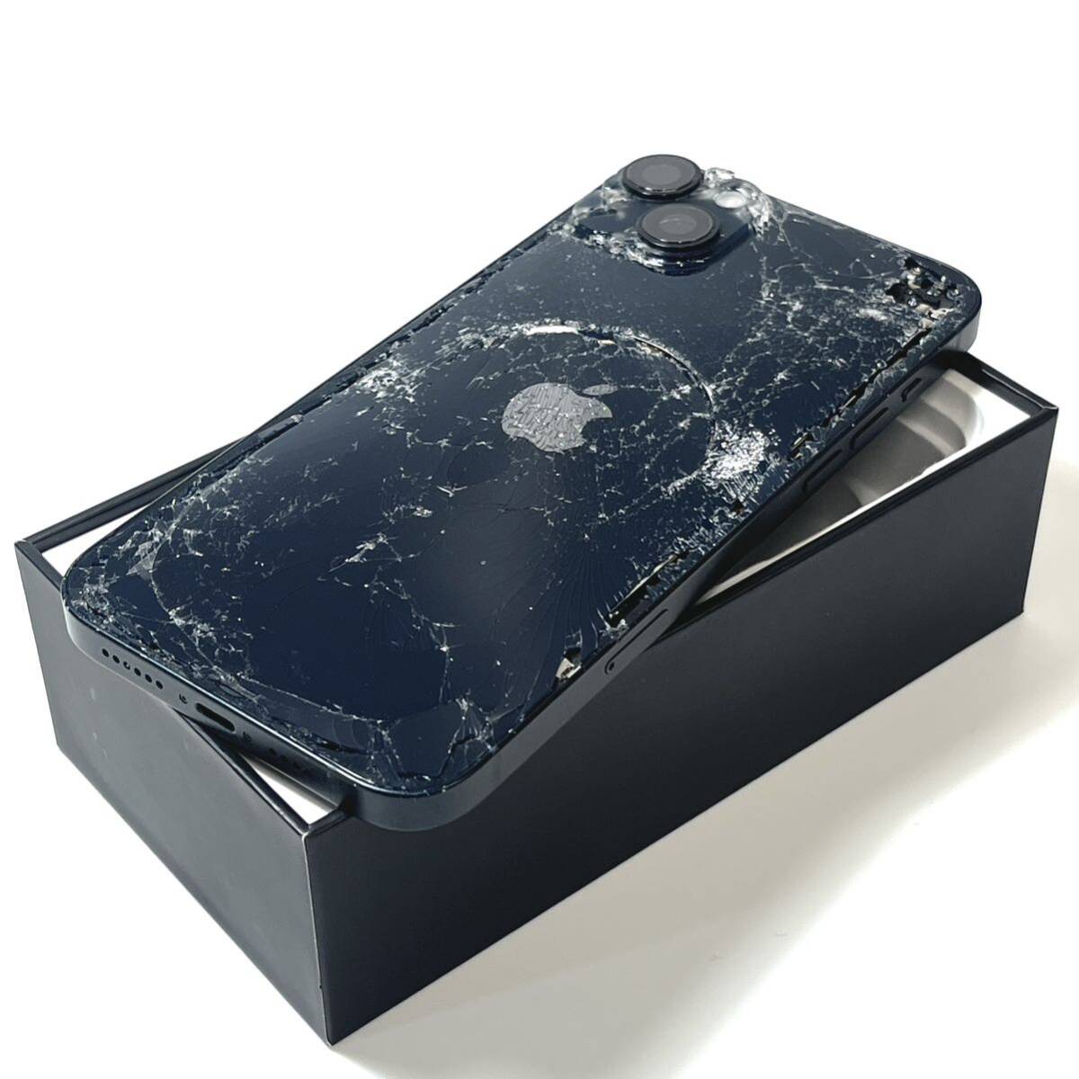 【ジャンク品】Apple|iPhone 14 Plus 128GB|SIMフリー|ミッドナイト|動作確認済|速達発送可
