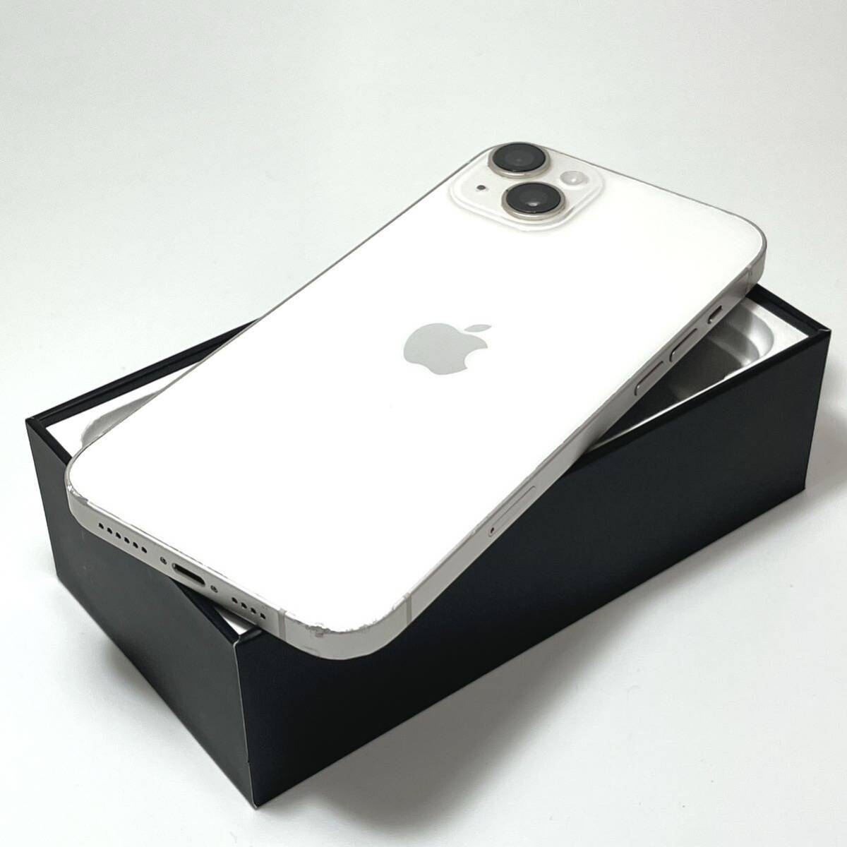 【ジャンク品】Apple|iPhone 14 Plus 128GB|SIMフリー|最大バッテリー容量88%|スターライト|動作確認済|速達発送可