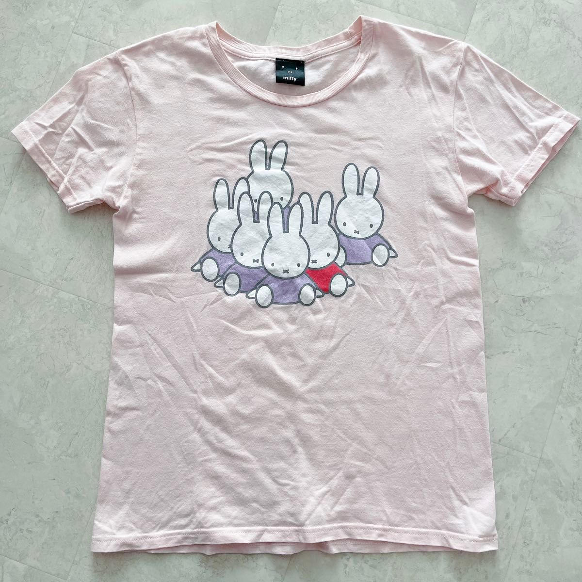 miffy Tシャツ レディース M ミッフィー トップス 半袖 ピンク