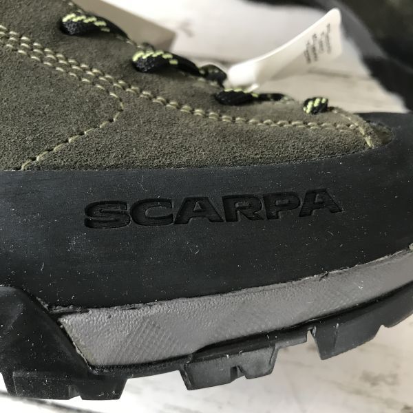 8P69 未使用 SCARPA サイズ EU42 26.5cm ゴアテックス モヒートハイク GORE-TEX タイムグリーン 登山靴 アウトドア スカルパ 1000-の画像7