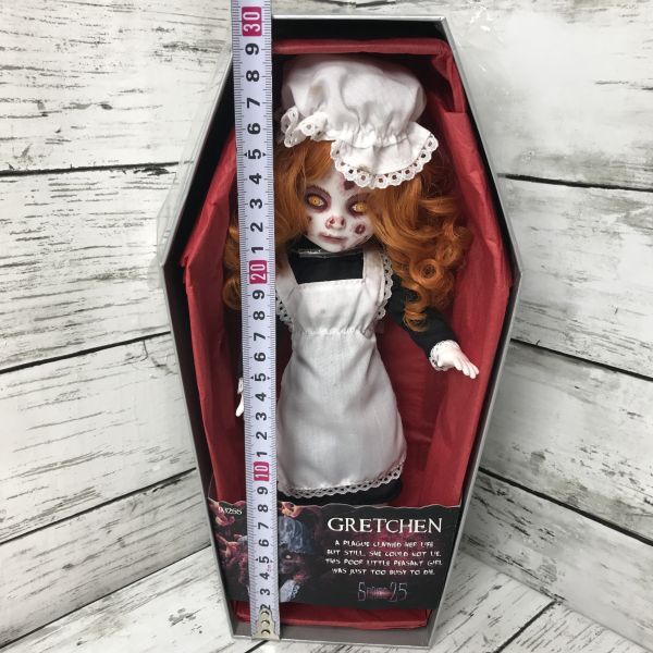 8Y145 LIVING DEAD DOLLS グレッチェン 箱付 リビングデッドドールズ GRETCHEN 着せ替え 人形 ドール コレクション マニア ホビー 1000-