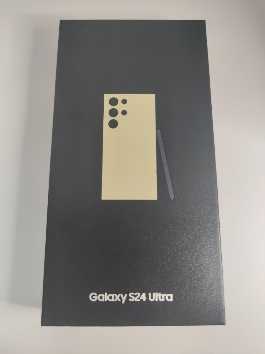 新品未開封】Galaxy S24 ultra チタニウムイエロー 256GB 韓国版 新品未開封】Galaxy S24 ultra チタニウムイエロー 256GB 韓国版
